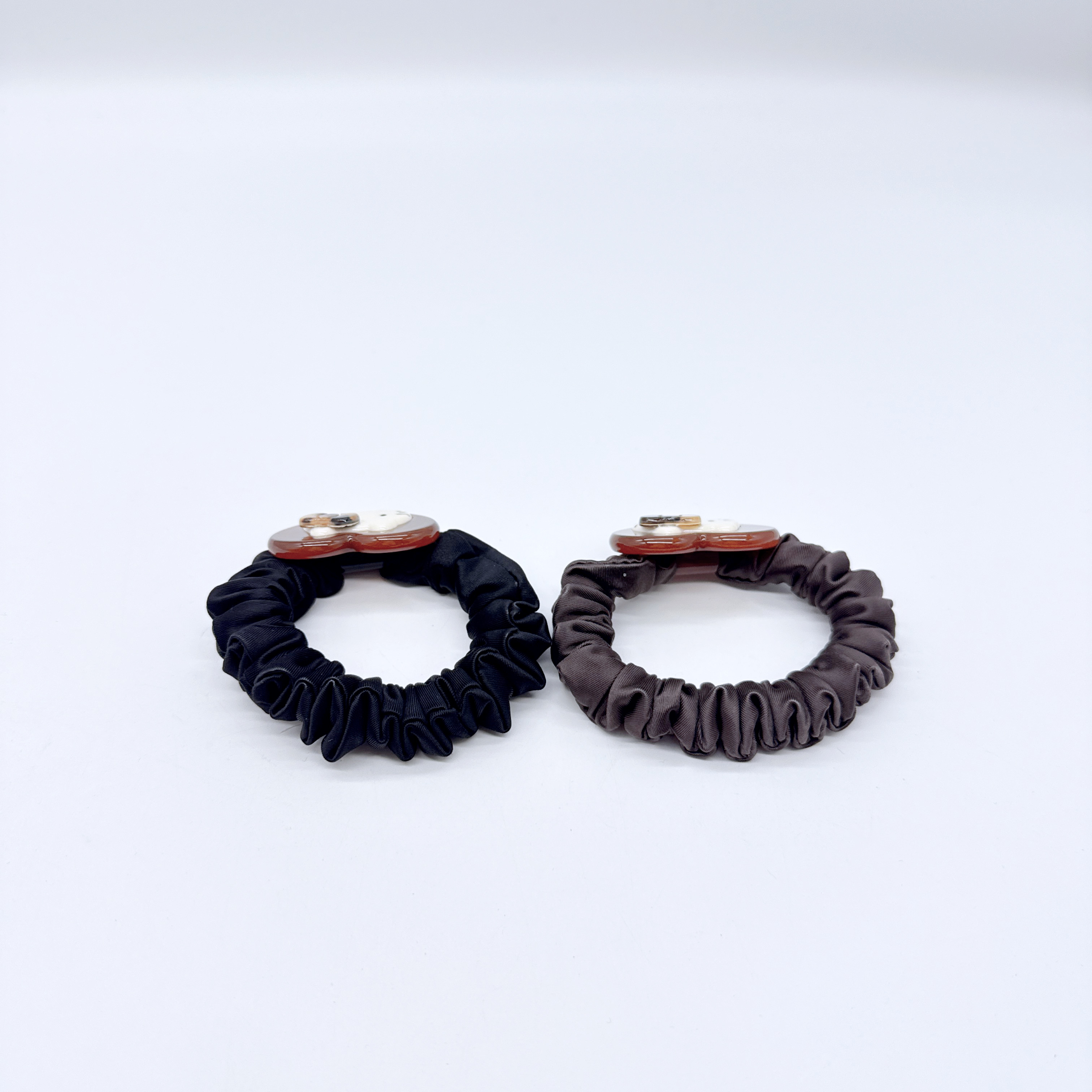 Mi33 爱心豹纹蝴蝶结小猫发圈 Q04058Q29