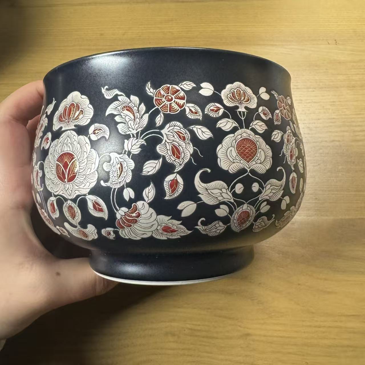 洛神 青金兰错金银花卉水洗