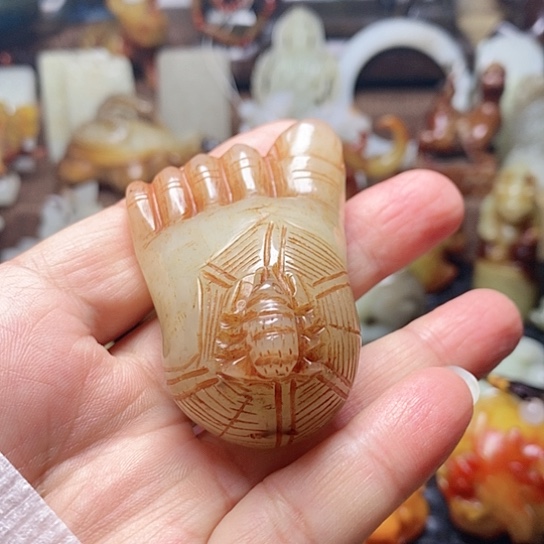 和田玉把件未镶嵌