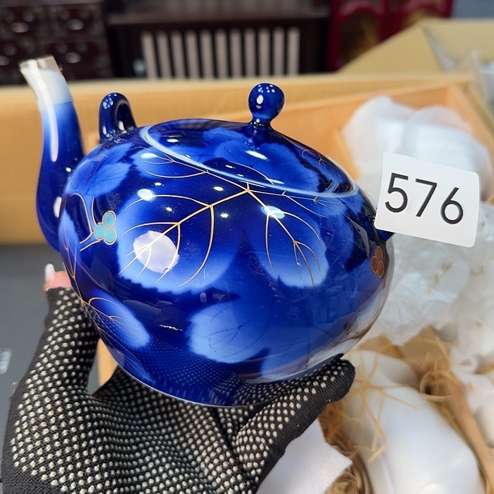 中古物品 默认微瑕很好看的茶壶
