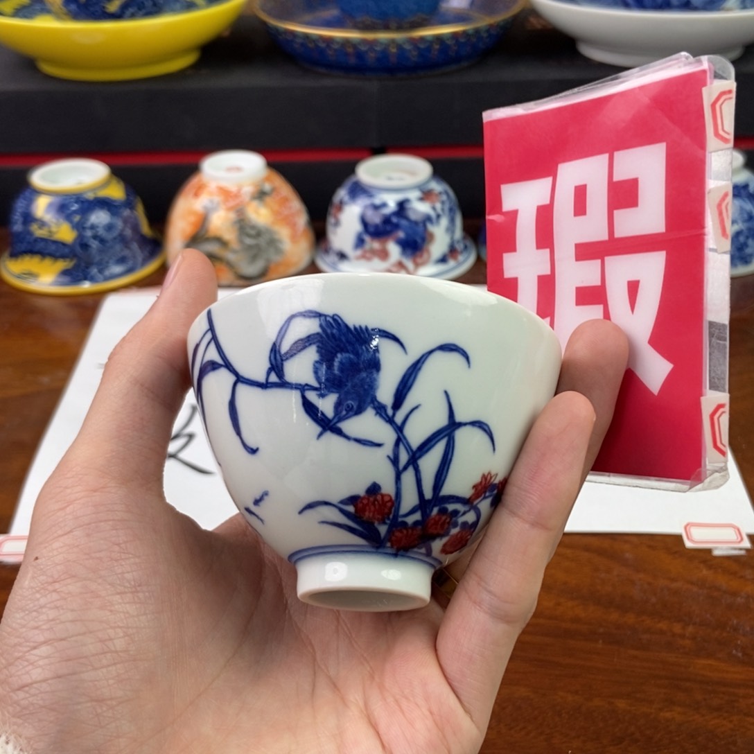 杯景德镇手绘陶瓷艺术