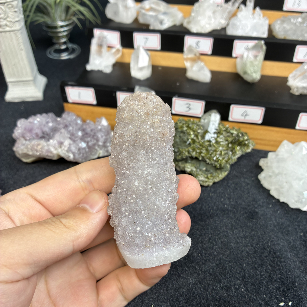 紫晶洞原石小礼物装饰摆件
