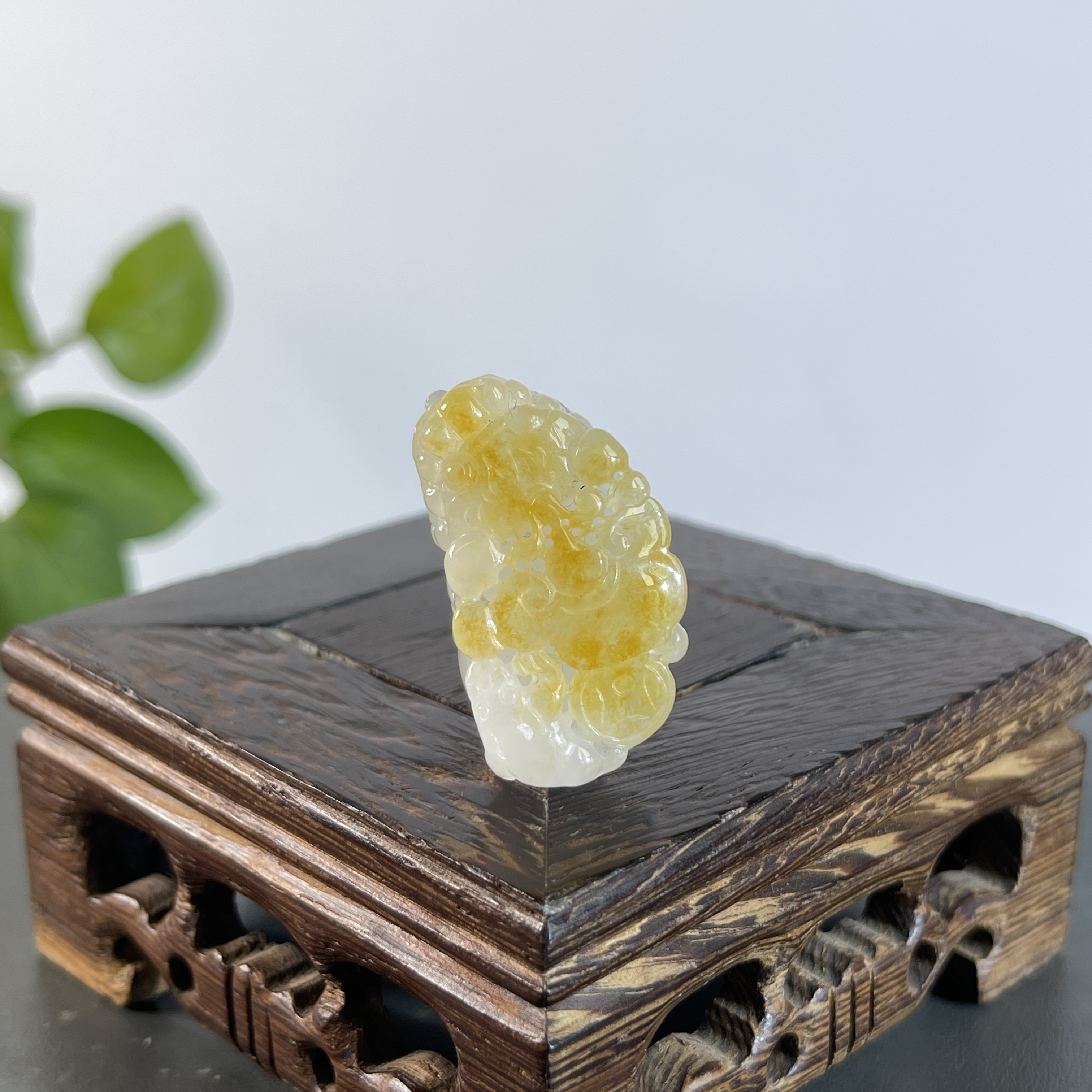 JSB02-148  天然缅甸A货翡翠  貔貅