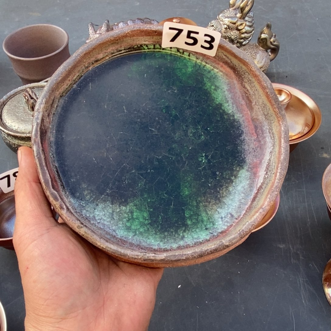 柴烧茶杯子陶瓷材质