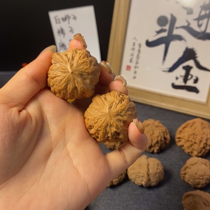 吊坠文玩核桃铁锤