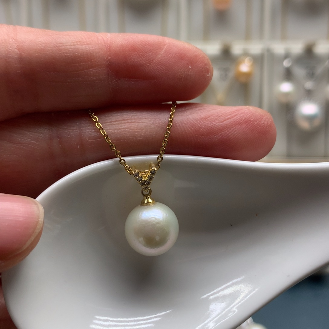 淡水珍珠未镶嵌颈饰