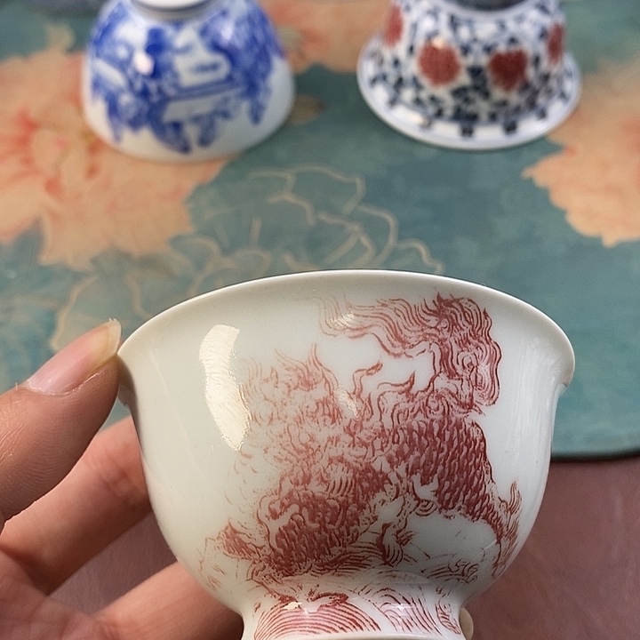 杯现代景德镇全手工全手绘茶具1688888