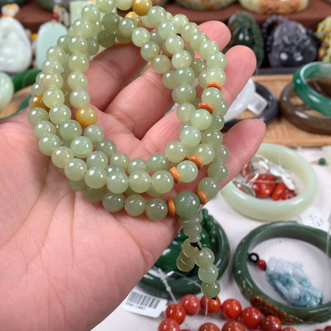 和田玉手链未镶嵌