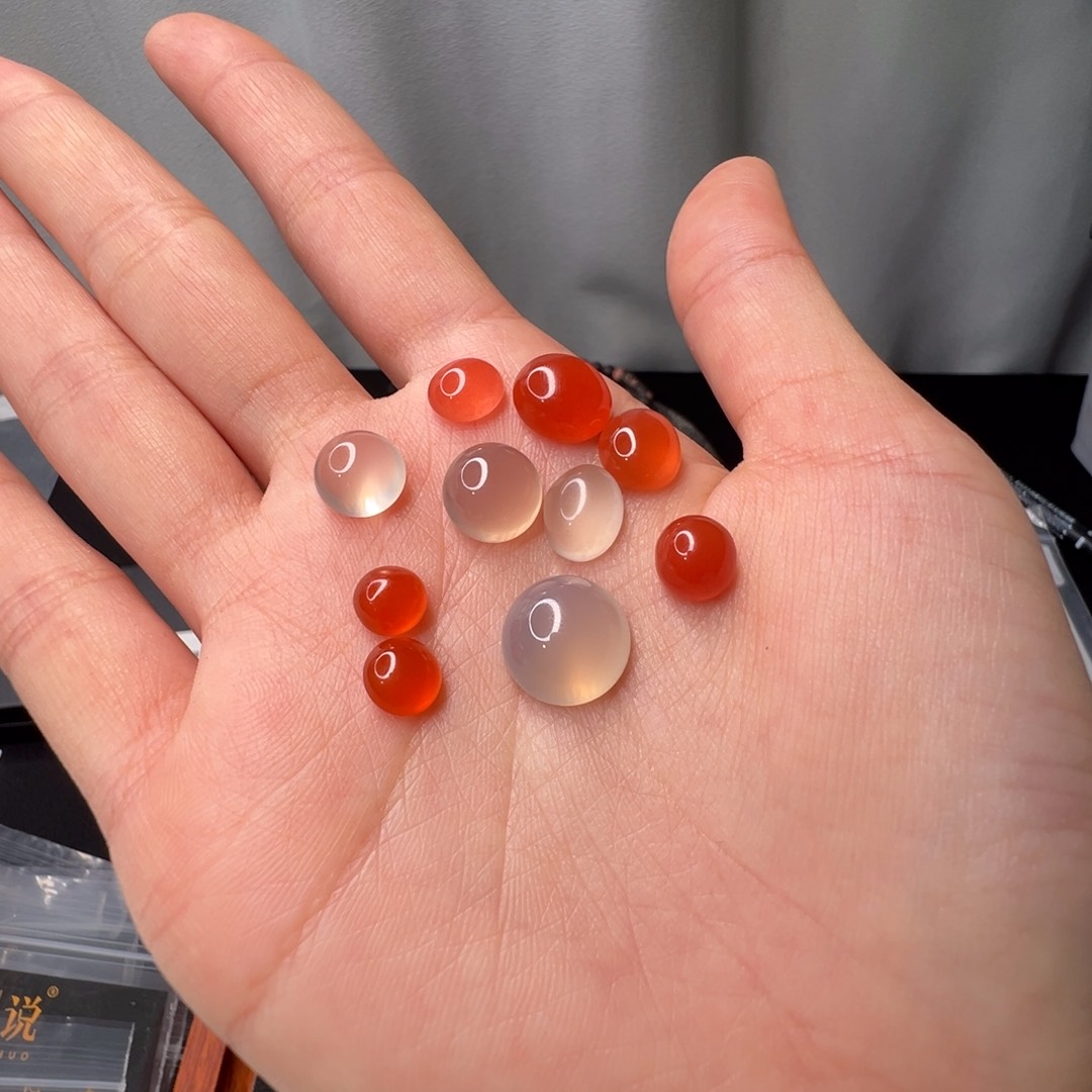 玛瑙/玉髓配饰未镶嵌默*P005631