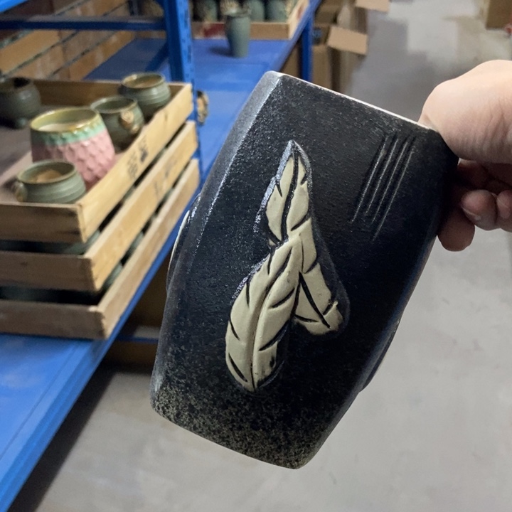 陶瓷花盆单场满9.9发10*18