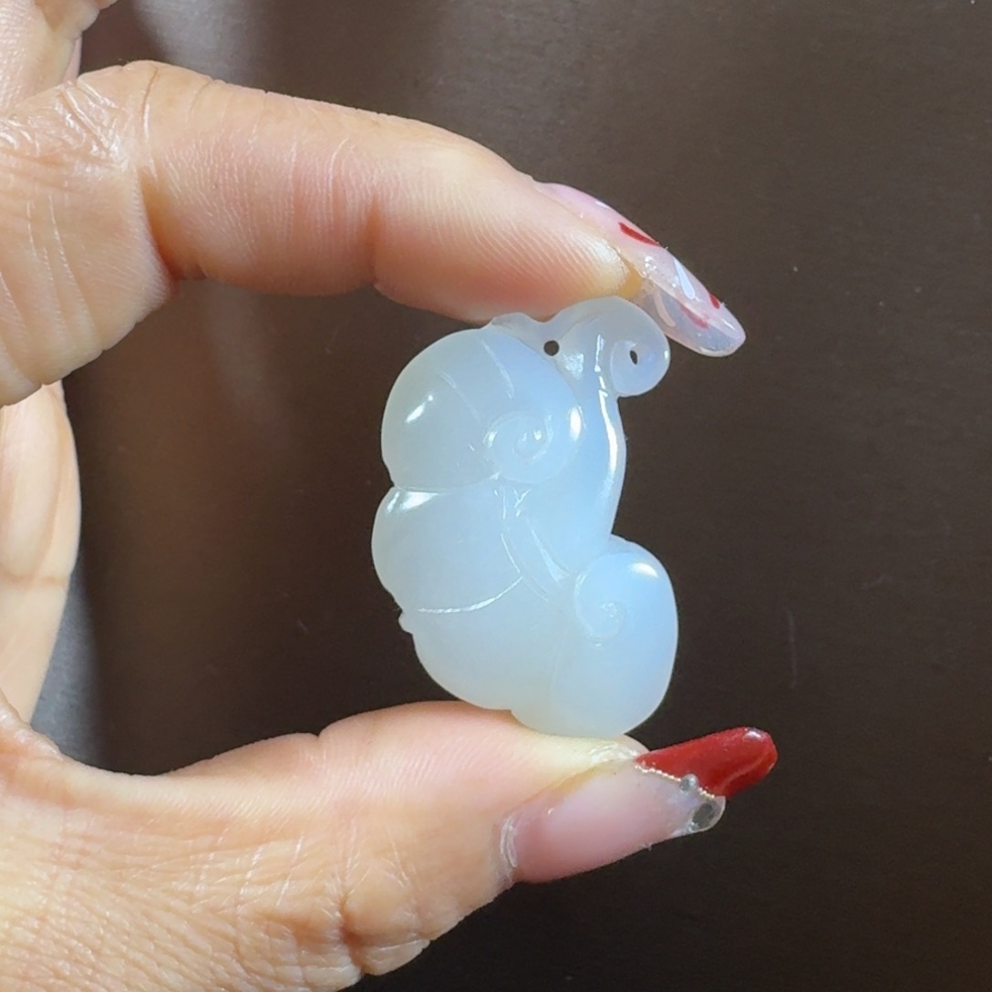 和田玉挂件未镶嵌羊*