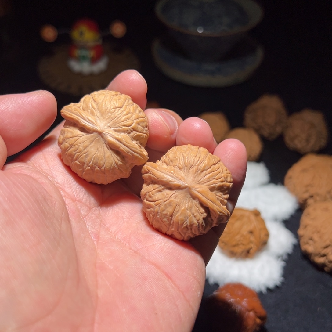 文玩核桃把件乾隆磨