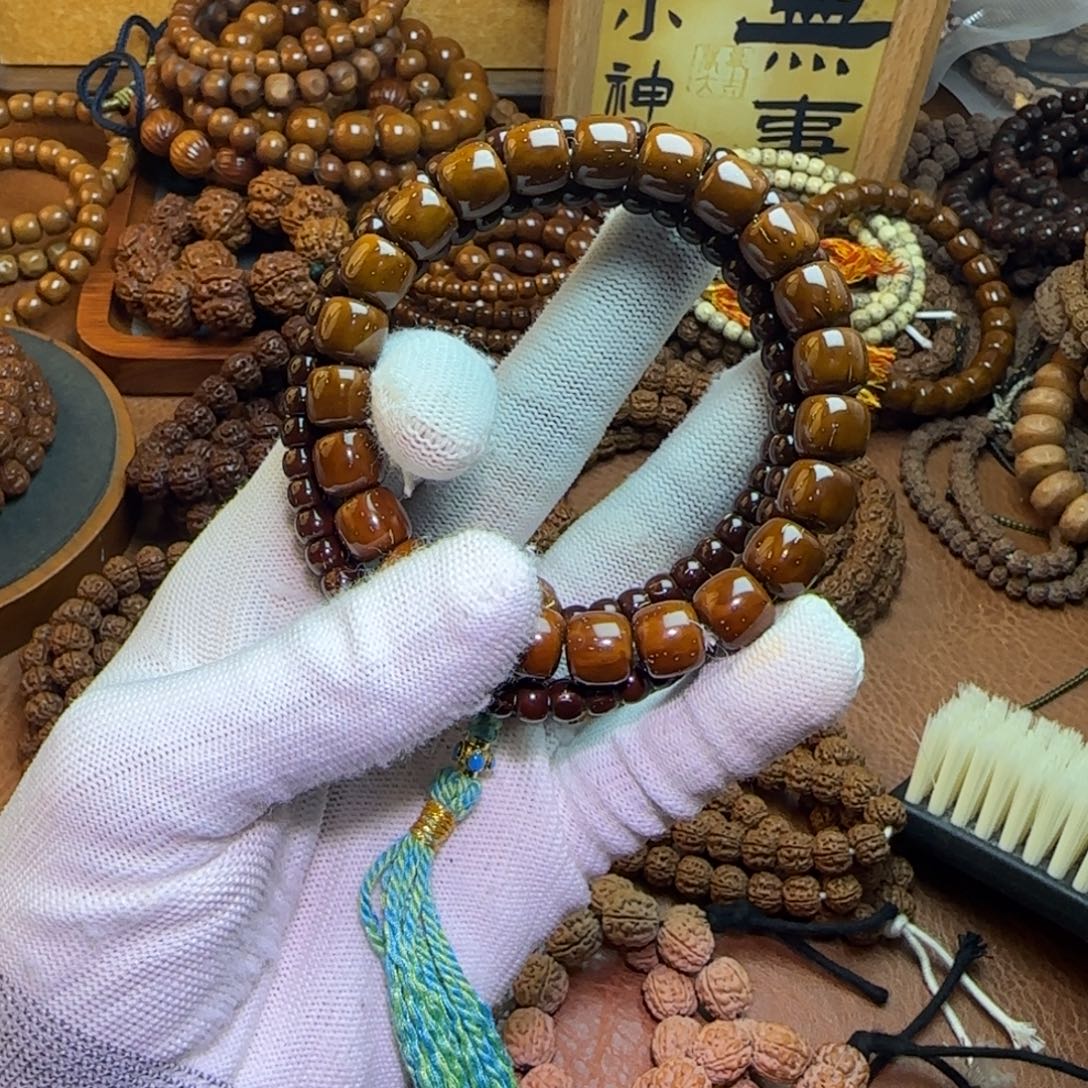 执***悟紫金鼠吊坠108➕手串