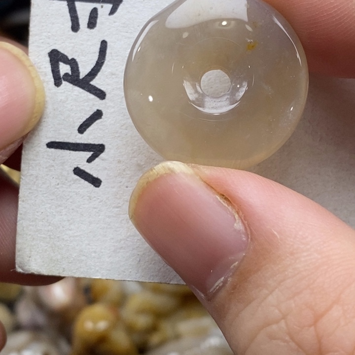 硅化珊瑚（珊瑚玉）未镶嵌颈饰