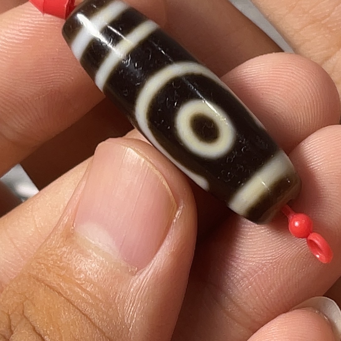 藏***青玛瑙/玉髓颈饰未镶嵌