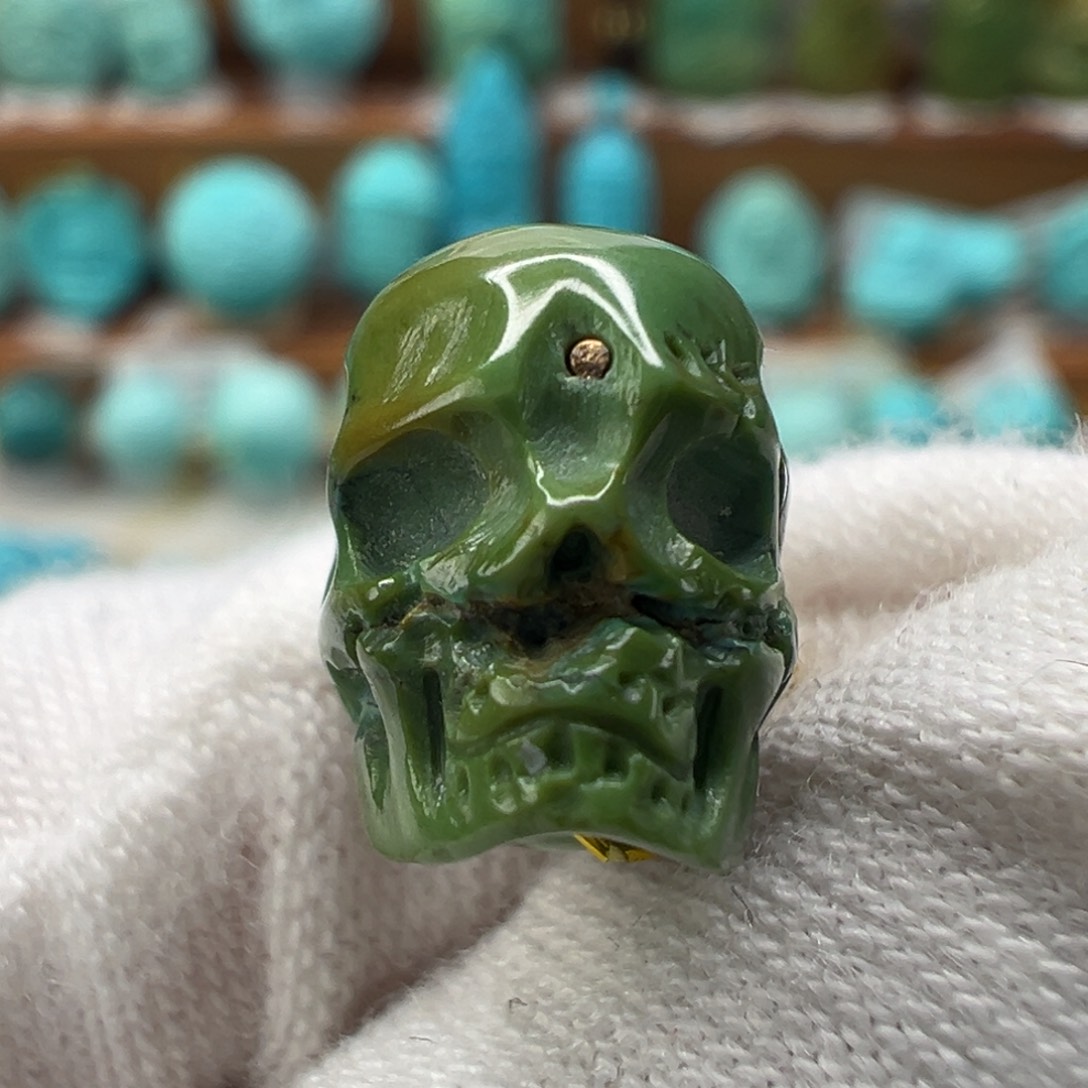 绿松石骷髅未镶嵌