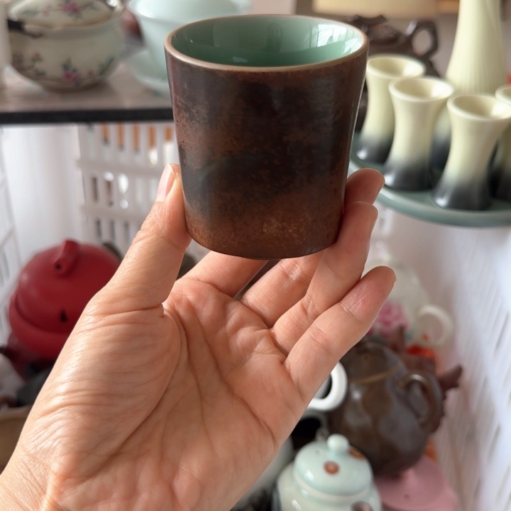 微瑕陶瓷茶具茶杯茶壶