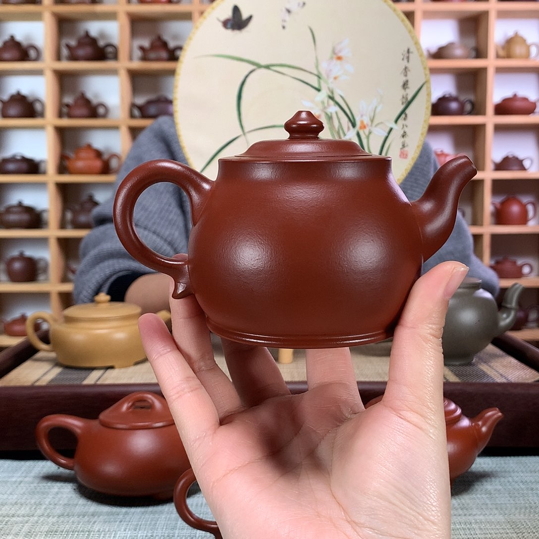 紫砂茶壶老*童紫砂壶手工制作