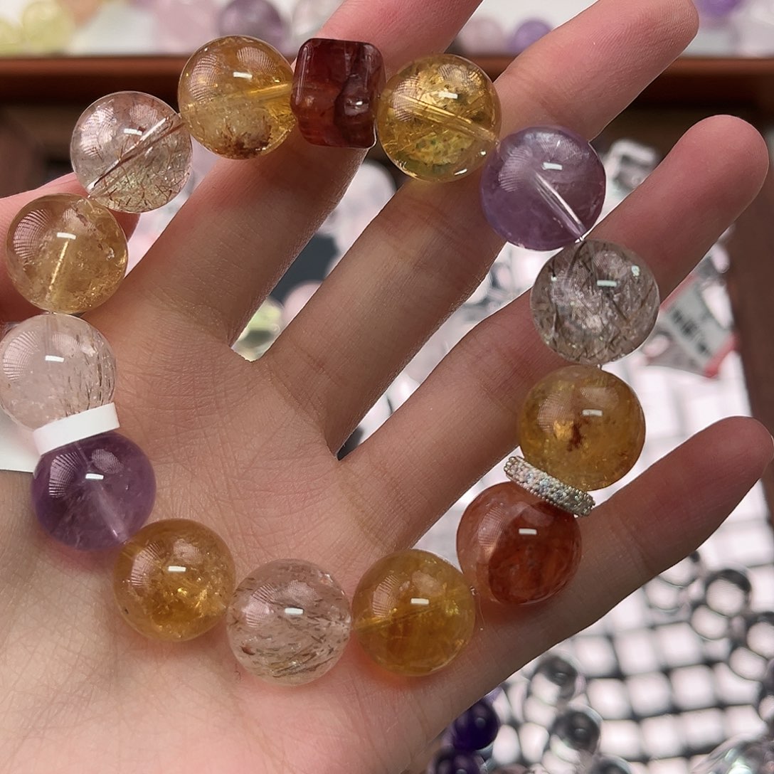 手链未镶嵌水晶多宝