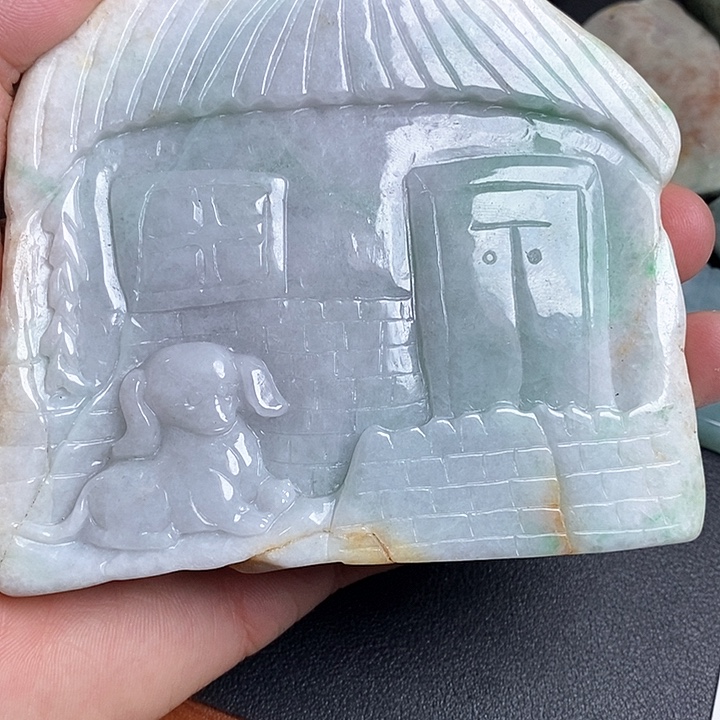 1***定翡翠未镶嵌颈饰天然翡翠