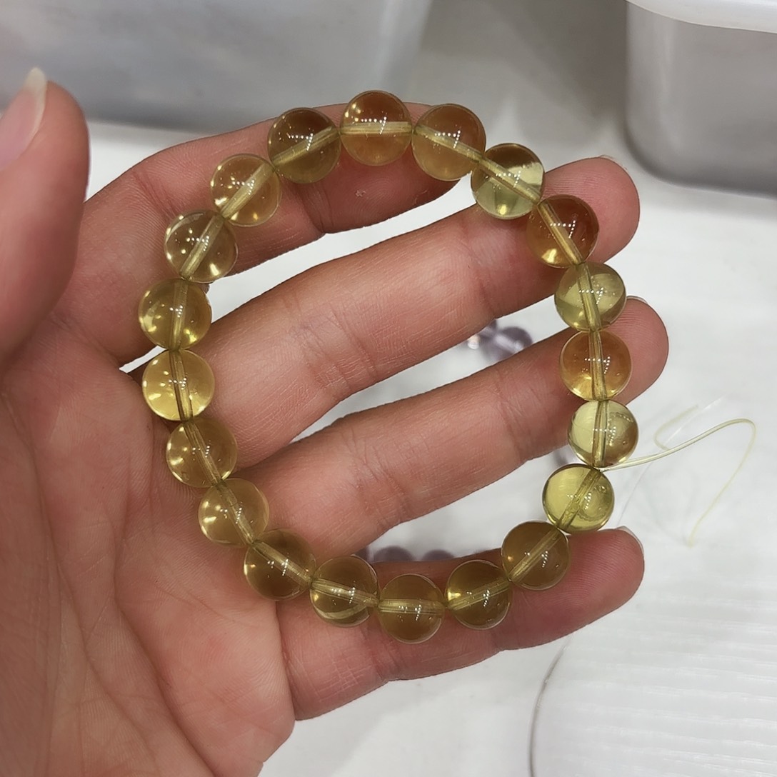 水晶手链未镶嵌不****儿水晶