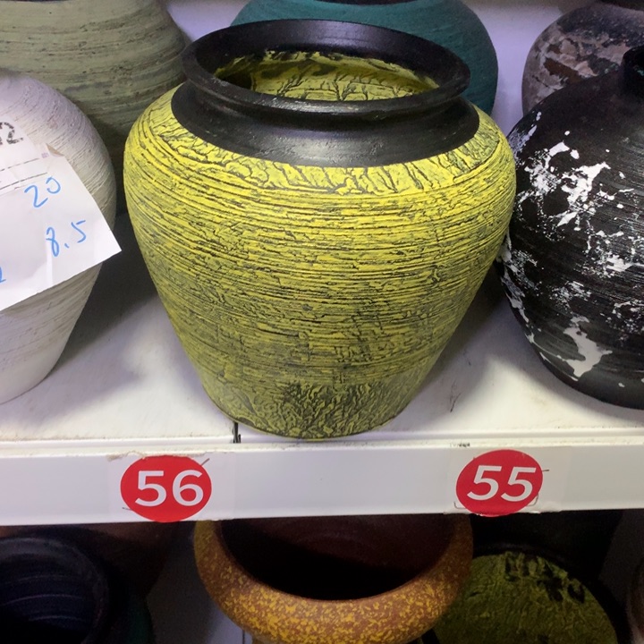 【闪购商品】红陶粗糙盆默认打孔高20口14