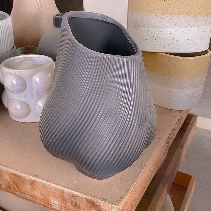 紫砂花盆多肉绿植瑕疵盆有孔