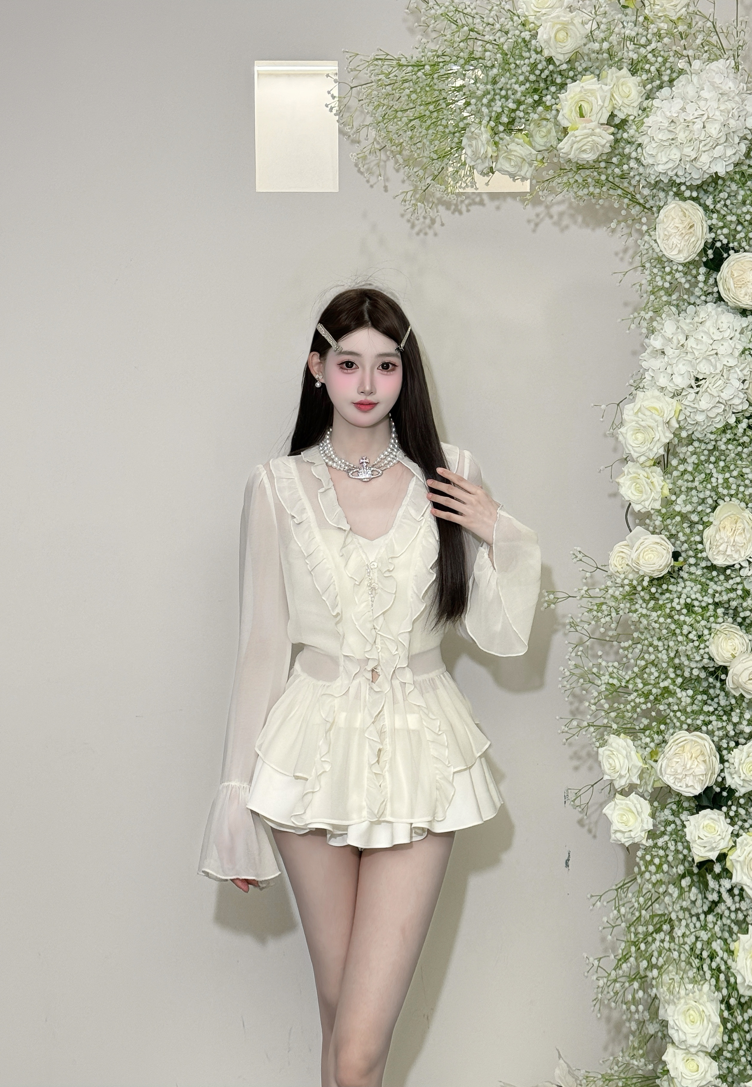 【泉泉推荐】【美神降临2.0】法式辣妹吊带显瘦时尚套装25358+25391