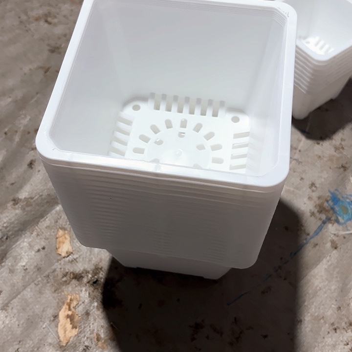 160白方盆15公分高11公分20个