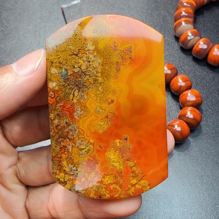 玛瑙/玉髓战国红未镶嵌0*7