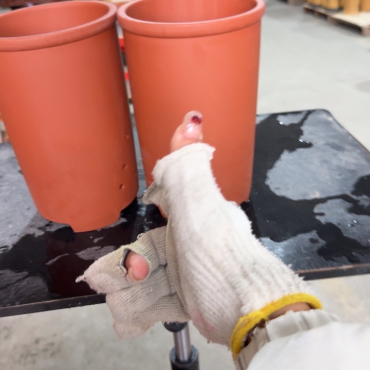 T紫砂花盆 高度23口径1 4