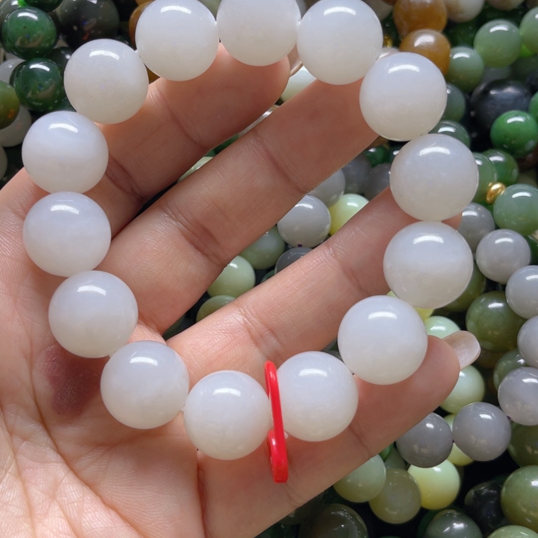 和田玉手链未镶嵌