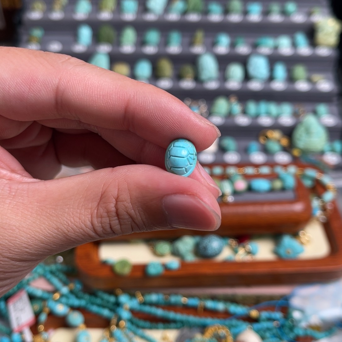 绿松石珠宝奇石未镶嵌