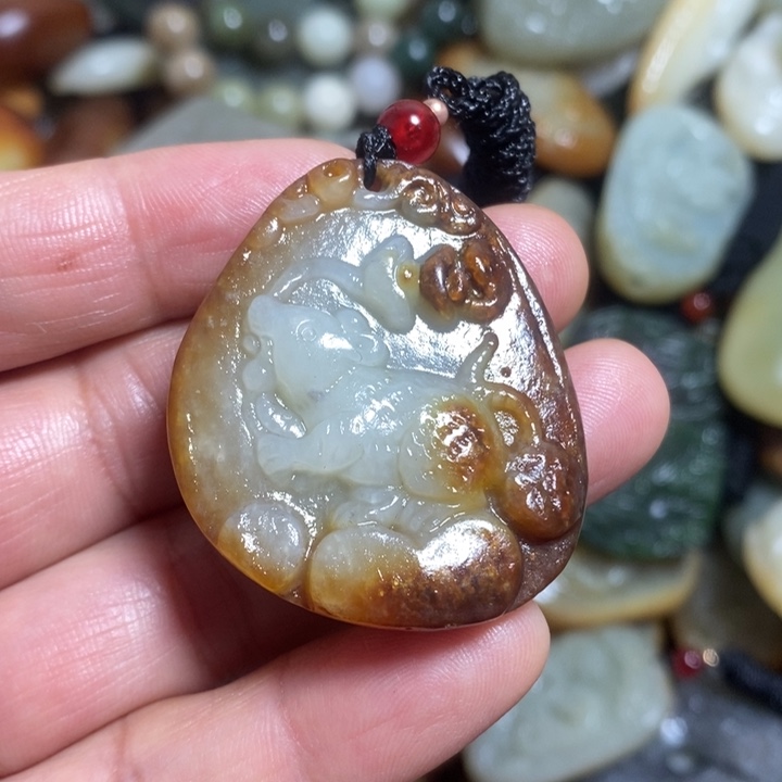 和田玉挂件未镶嵌