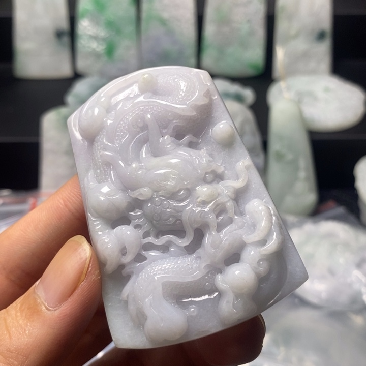 颈饰未镶嵌翡翠天然翡翠A货
