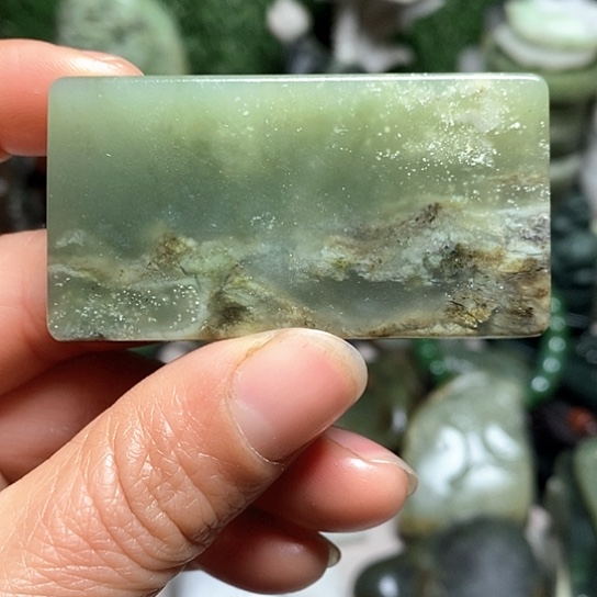 未镶嵌和田玉（糖玉）珠宝半成品