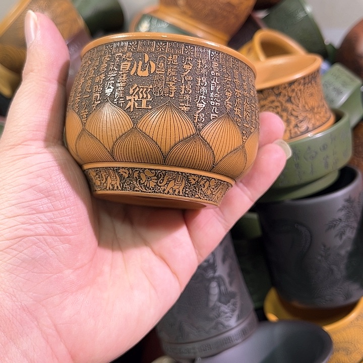 茶杯紫砂全手工紫砂主人杯