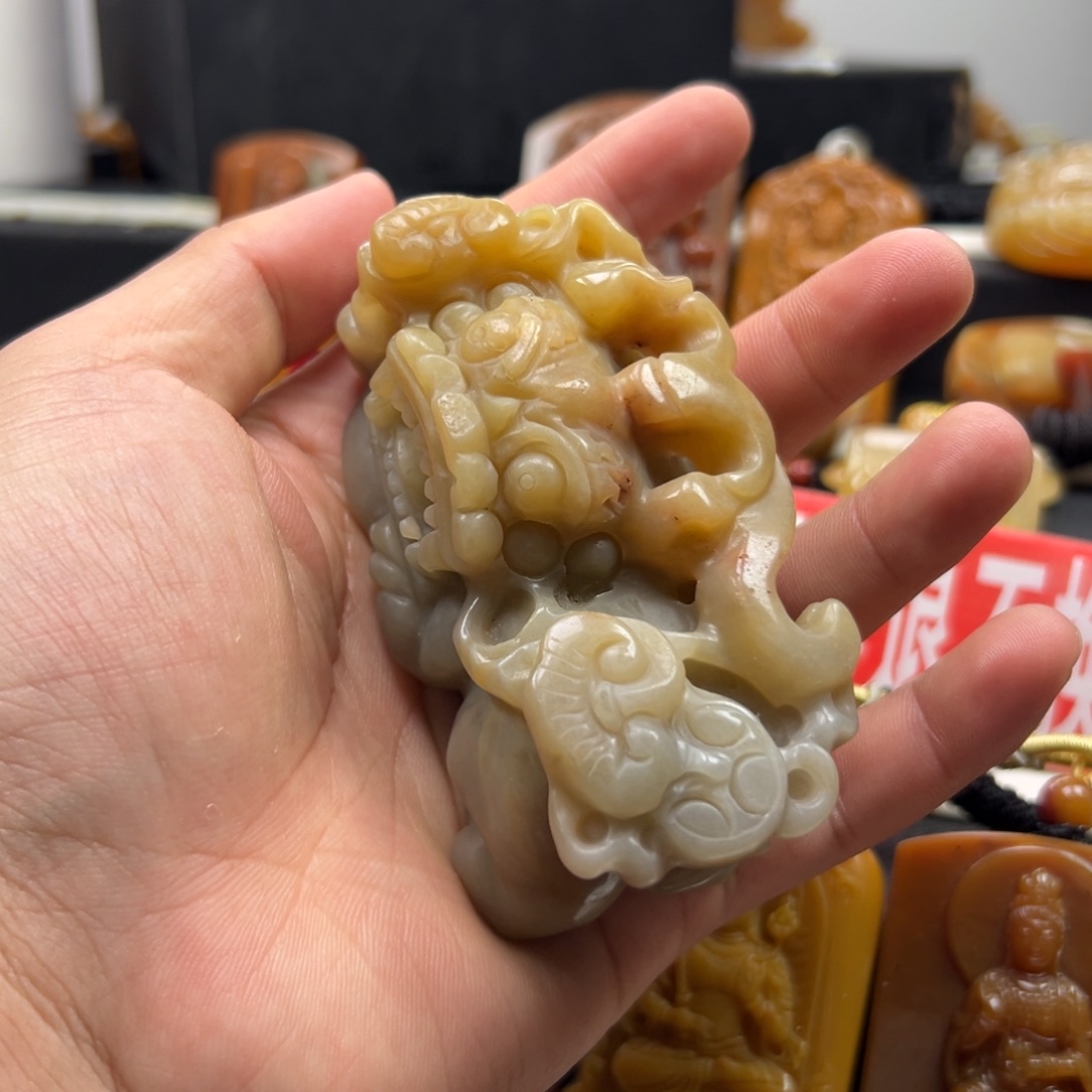 石英质玉（黄龙玉）未镶嵌多选一发货