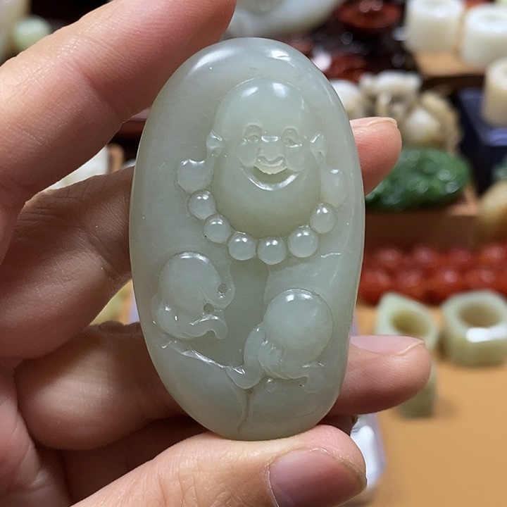 和田玉（糖玉）未镶嵌挂件