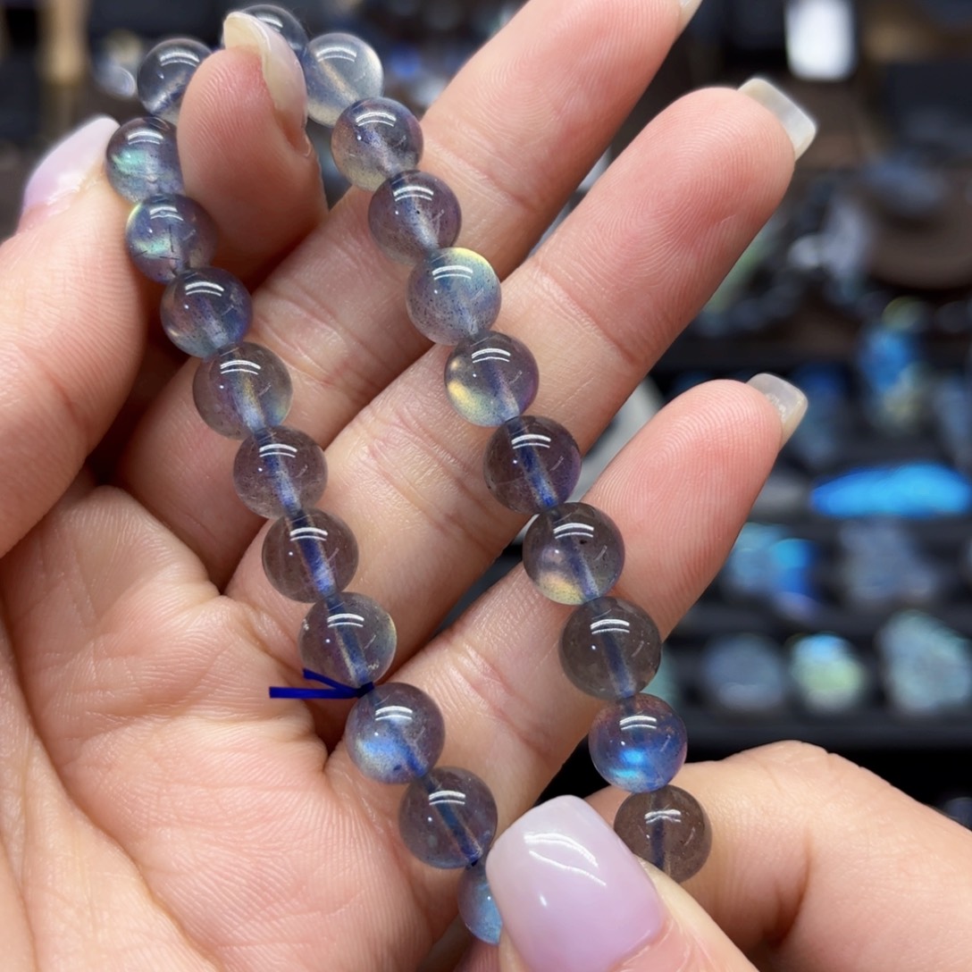 长石手链未镶嵌8.1左右