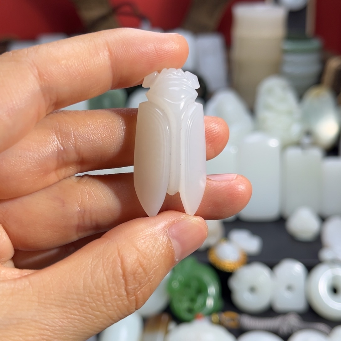 和田玉吊坠(赠链)未镶嵌