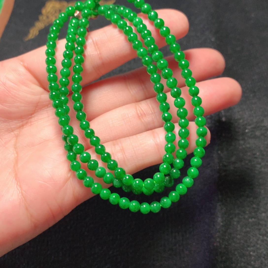 翡翠未镶嵌颈饰缅甸翡翠