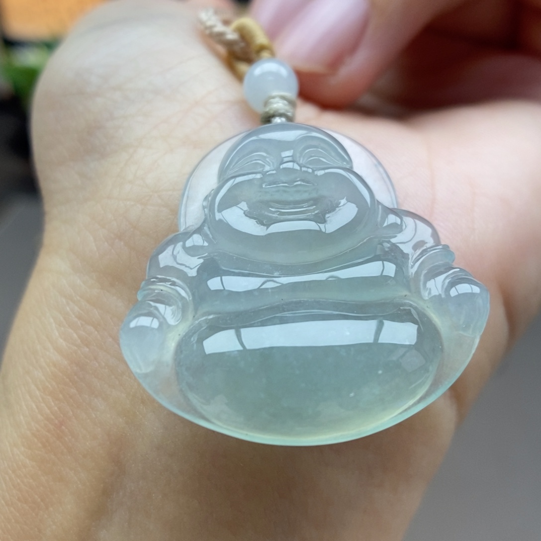 翡翠未镶嵌颈饰吊坠15