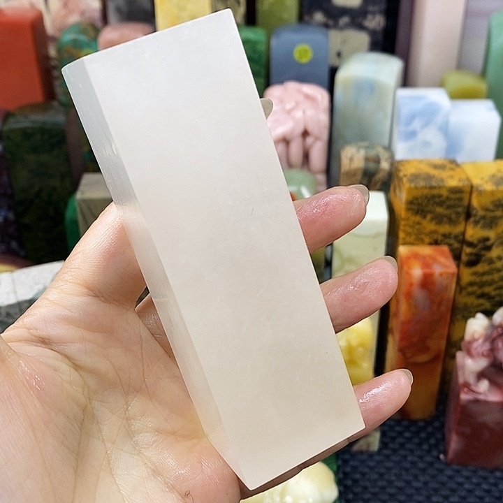 幸***辰青田石印石新疆石头