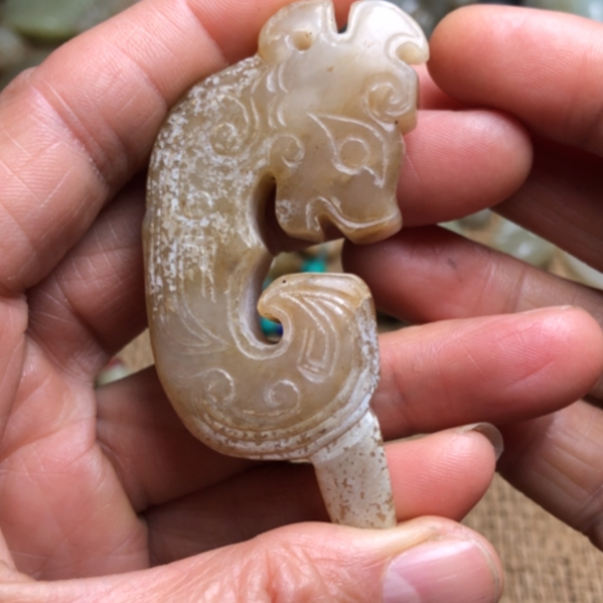 【闪购商品】和田玉（糖玉）手把件未镶嵌