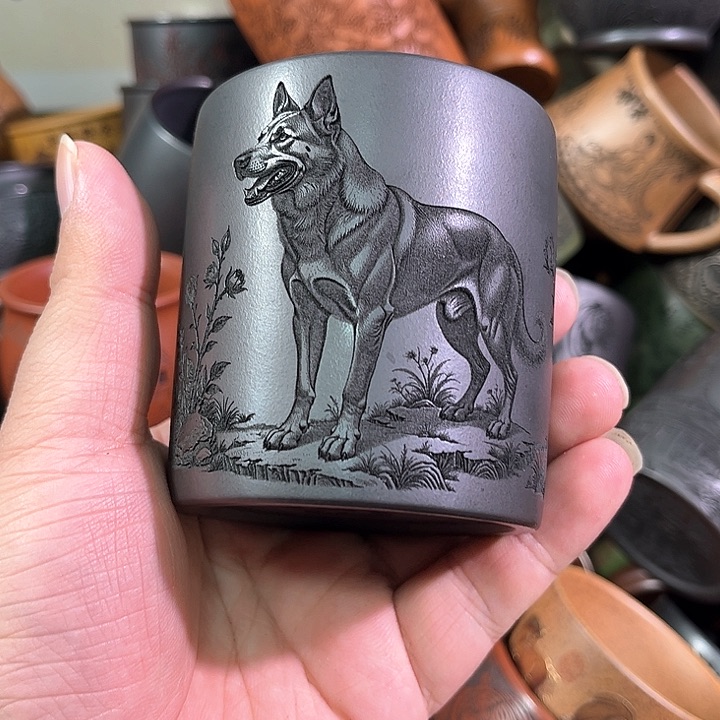 茶杯紫砂全手工紫砂主人杯