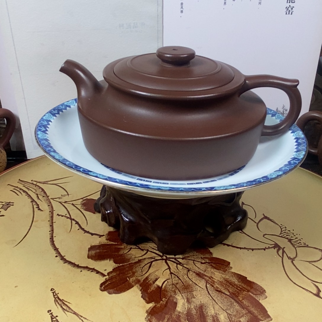 紫砂茶壶前*240 容量宜兴紫砂壶