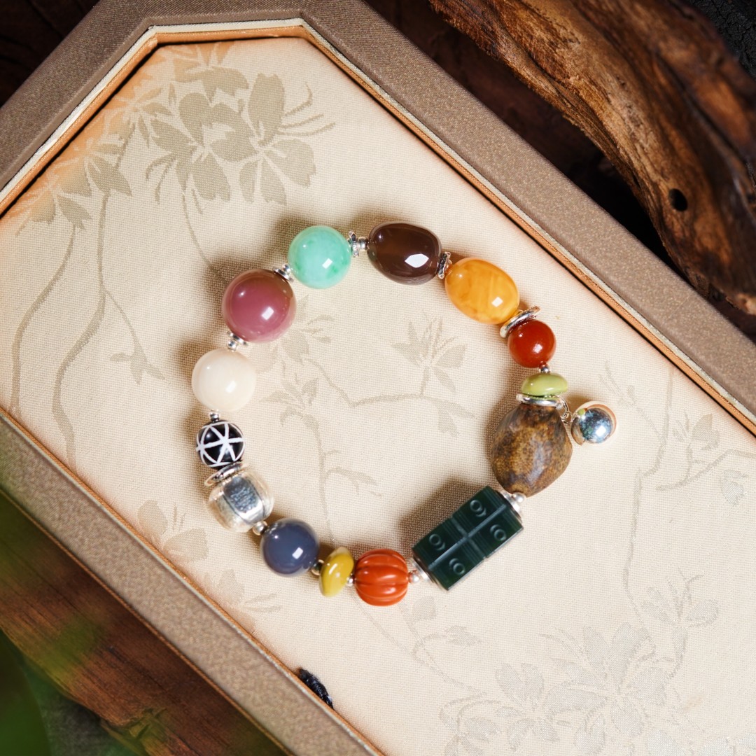 925银银制品  左边婷姐丨S925银手串（多样性发）（B1778）