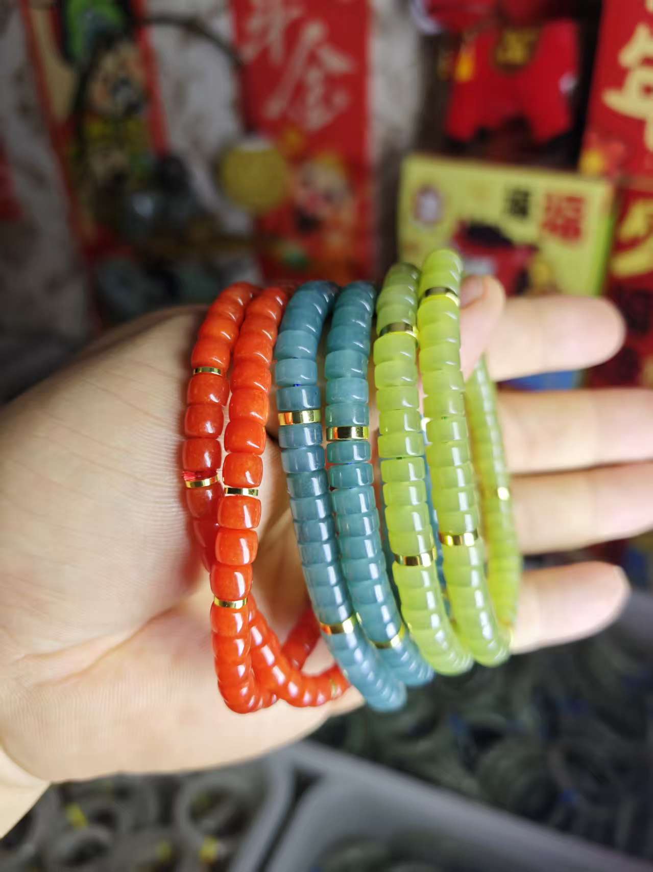 玛瑙手串时尚百搭