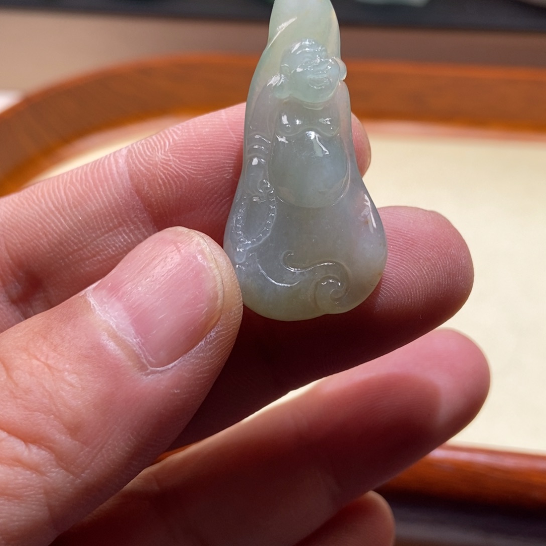 定制翡翠未镶嵌佛